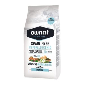Croquettes Grain Free Ownat GF Hypo Salmon pour chiens - 3 Kg